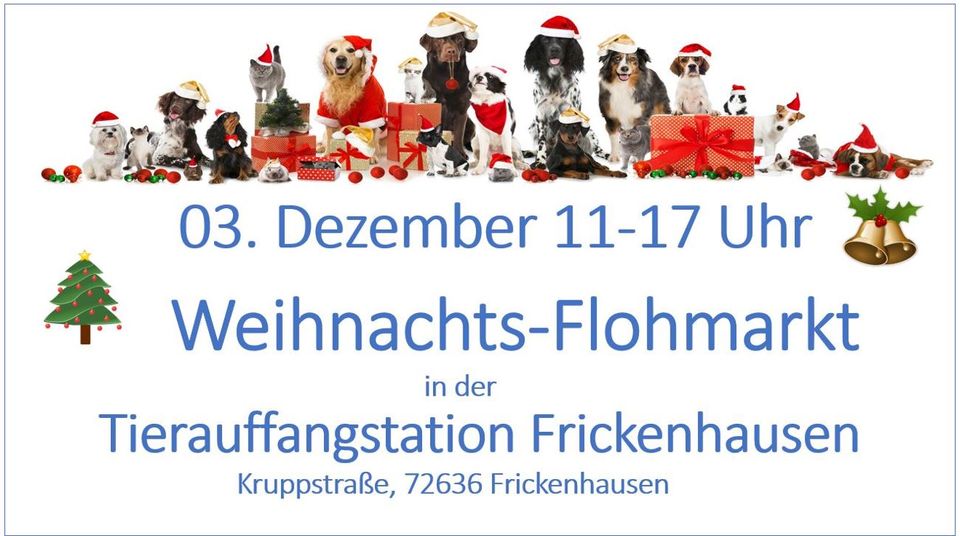 Einladung Weihnachtsflohmarkt Frickenhausen 2022